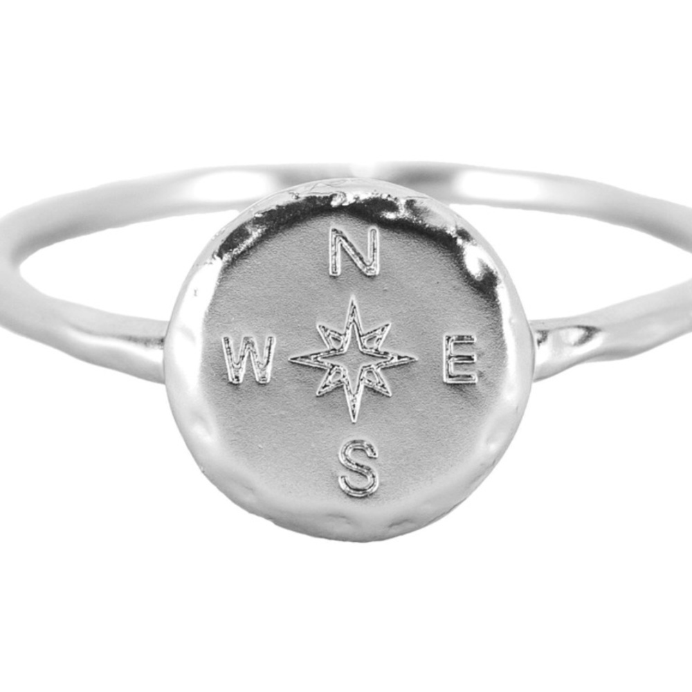 Pura Vida Size 7 Compass Ring